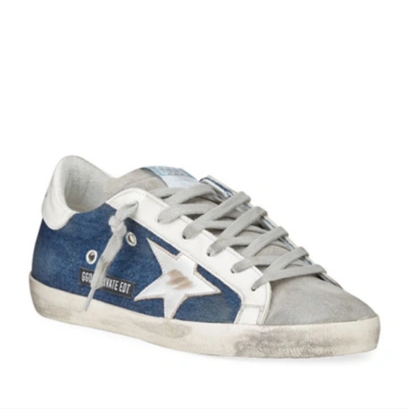 Golden Goose Shoes - Golden Goose • Denim Superstar